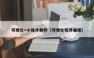 白银可视化+小程序制作（可视化程序编程）